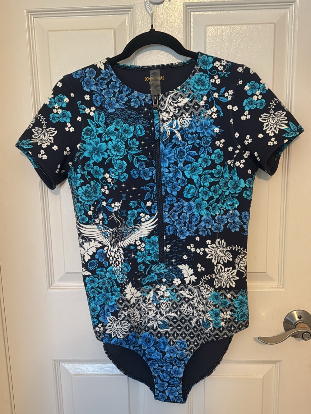 Johnny Was Swim One piece Blue Phoenix